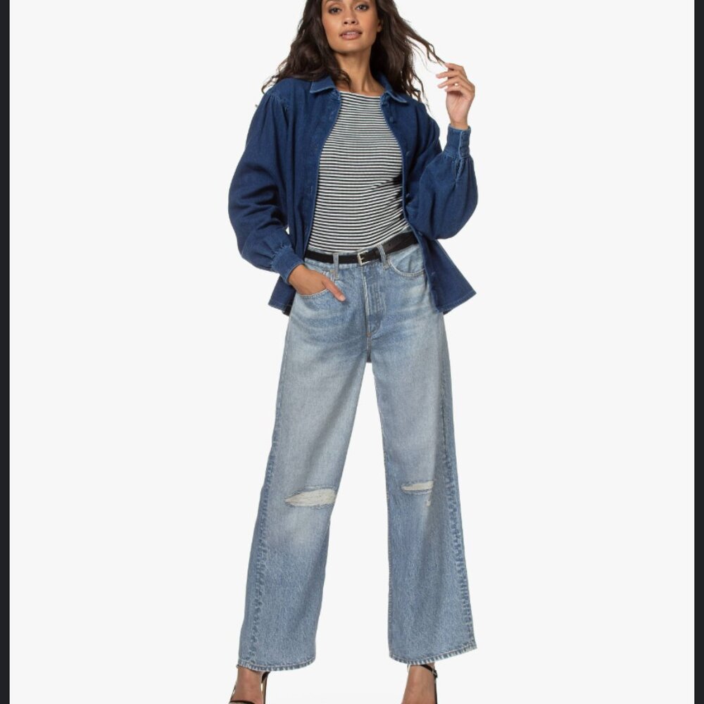 rag & bone Light Blue Flare Jeans Sweatpants